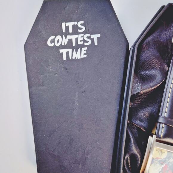 Disney Nightmare Before Christmas Watch Coffin Box CME LE - Picture 2 of 9